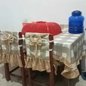 Cover Sandaran Kursi 4 Taplakn Meja Makan Terbaru Bisa Dicuci