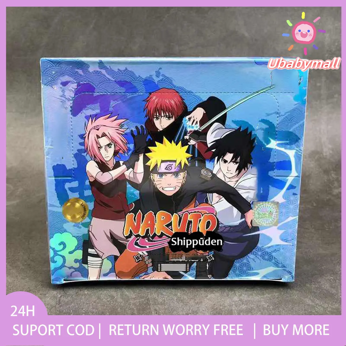 【ORIGINAL Ka You+COD】Kayou Naruto Tier 3 Collection Card New Sealed Box NR Card Toys Games Kotak