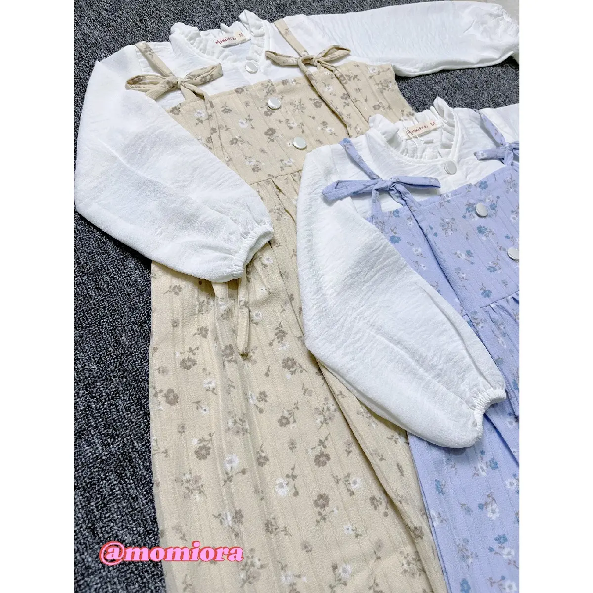 Dress Panjang Anak Olivia Gamis usia 3-12 tahun baju muslim lebaran