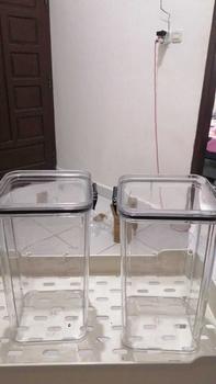 Product Review of RST | Toples Akrilik Kotak Snack Kedap Udara Penyimpanan Bening Cereal Kontainer Makanan Food Storage Jar Container / Toples Penyimpanan from ** ** ** ** ** 0** 1