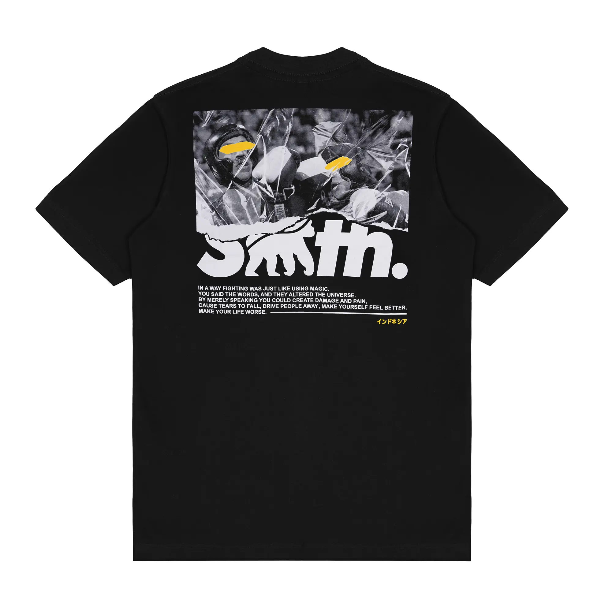 House of Smith T Shirt Nf Black #17 - Kaos Pria Lengan Pendek