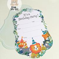 Gambar Undangan Ulang Tahun Unik Exclusive Lucu - INV001 dari i am CiLi Kota Tangerang 1 Tokopedia