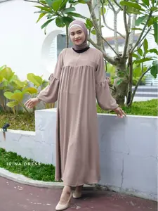 Irina Dress Gamis Airflow Crinckle