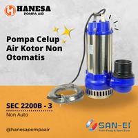 Gambar San Ei SEC 2200 B-3 (3 Phase) Pompa Celup Air Kotor Non Otomatis dari Hanesa Pompa Air Kota Surabaya 2 Tokopedia