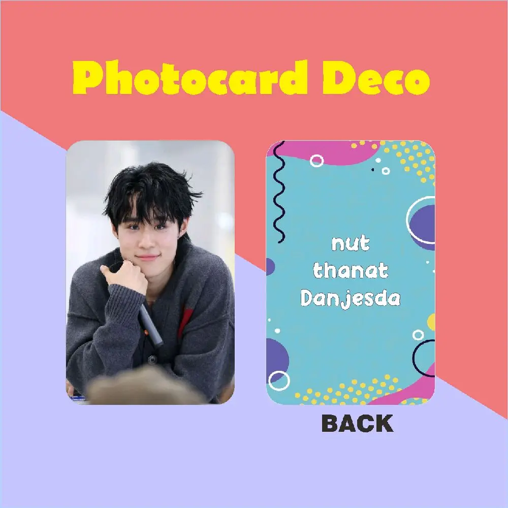 photocard nut thanat laminasi