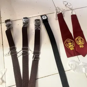 Dasi Sekolah SD tali karet termurah bahan kain untuk putra dan putri