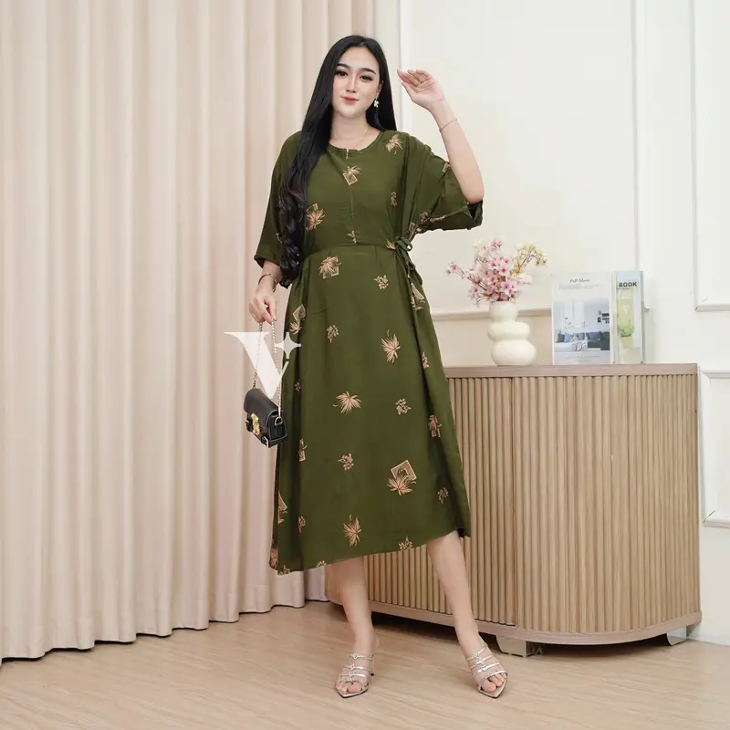 Daster Jumbo Wanita LD 120 Daster Busui Friendly Daster Kekinian Daster Motif Elzia Trends 2024 2
