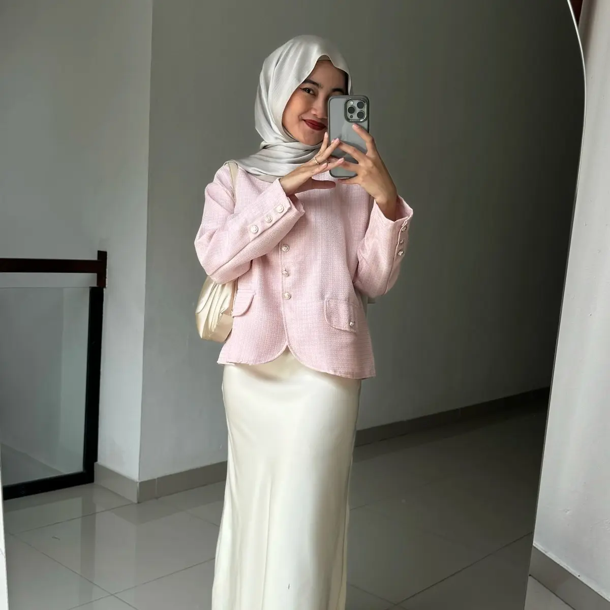 SURI TWEED BLAZER By Leody || Atasan
