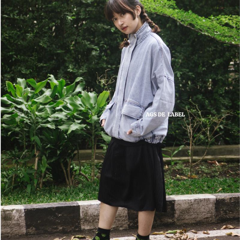 Vintage Baggy Denim Jacket 19 by AGS 4