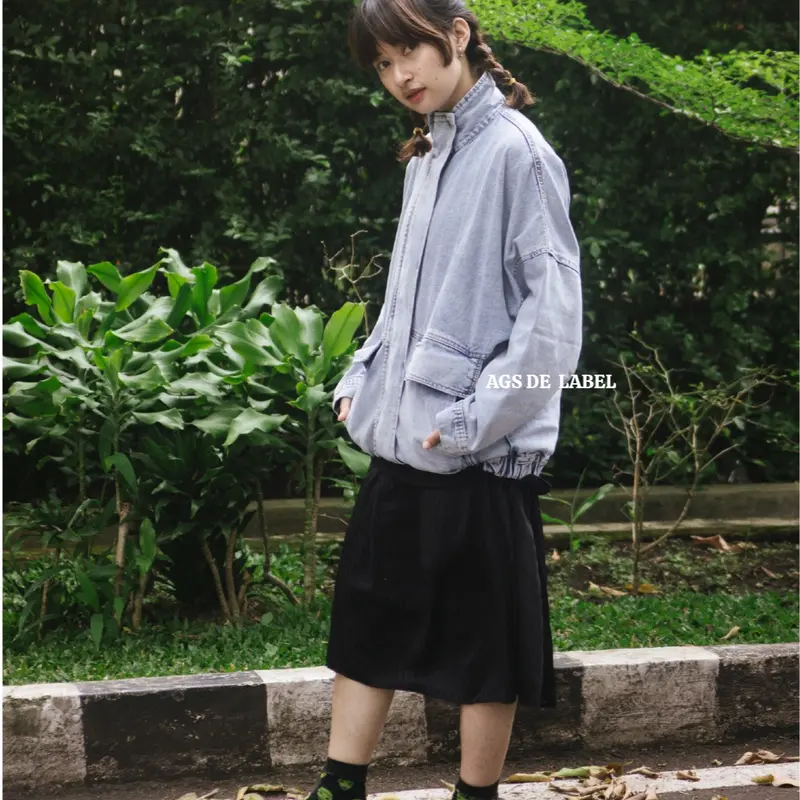 Vintage Baggy Denim Jacket 19 by AGS 4