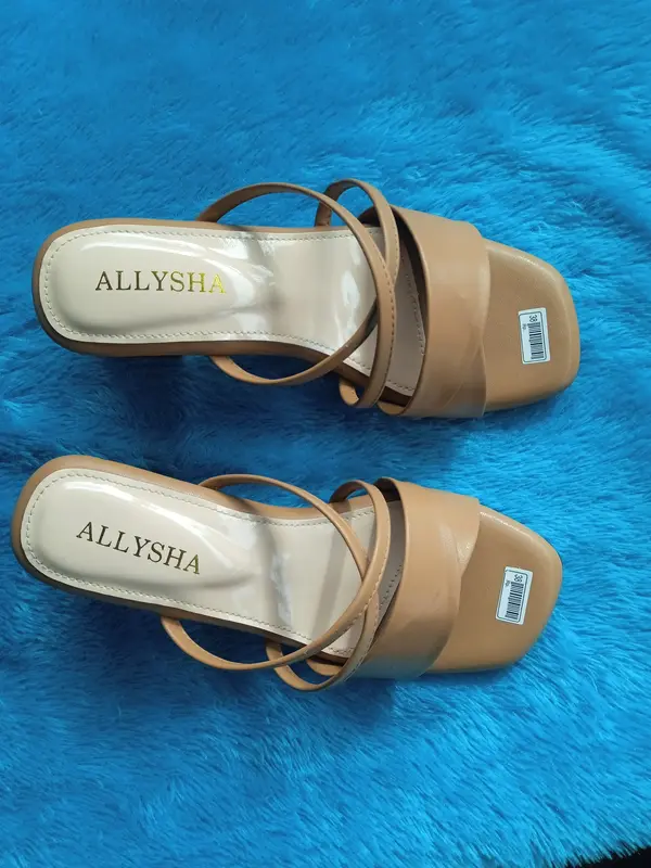 Sendal Wanita Hills hak 5cm model terbaru dengan tampilan yang lebih elegan/versi 007 Sandal 2