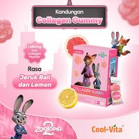 Gambar [AIO] Coolvita Disney Edition - 4 Box isi Total 40 Collagen Gummy Rasa Jeruk Bali & Lemon - Penuh Manfaat untuk Kulit, Rambut & Kuku Sehat dan Cantik | BPOM & Original dari coolvita.id Kota Tangerang 5 Tokopedia