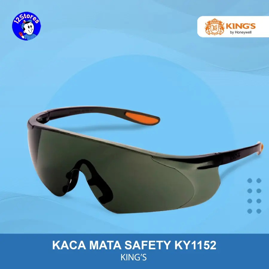 Kings Kacamata Safety Proyek Hitam KY1152