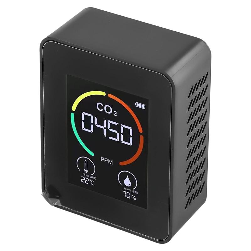 Máy đo CO2 3 trong 1 Sir – thiết bị giám sát chất lượng với cảm biến nhiệt độ…