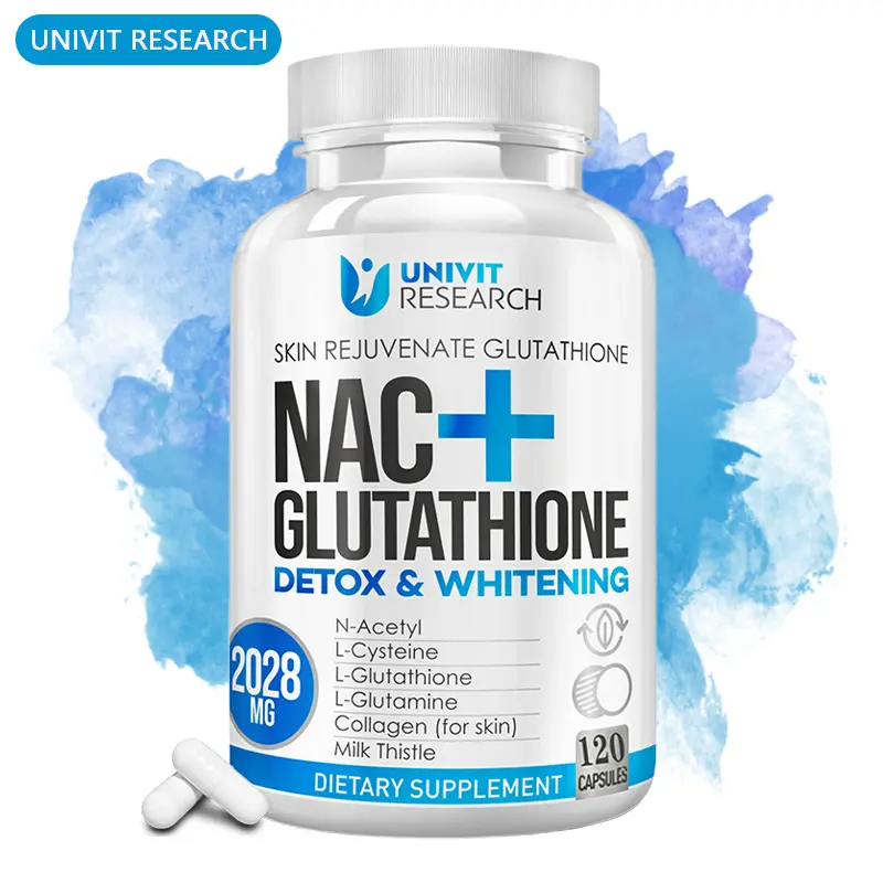 Bcuelov NAC L-Glutathione Dietary Capsule Supplement - 2028 mg per serving with Vitamin C - Milanese Thistle Extract - Supports redox and skin health, supports growth stimulation and cell repair 30 60 120 Capsules - TikTok Shop Philippines Bcuelov NAC L-Glutathione Dietary Capsule Supplement - 2028 mg per serving with Vitamin C - Milanese Thistle Extract - Supports redox and skin health, supports growth stimulation and cell repair 30 60 120 Capsules - TikTok Shop Philippines