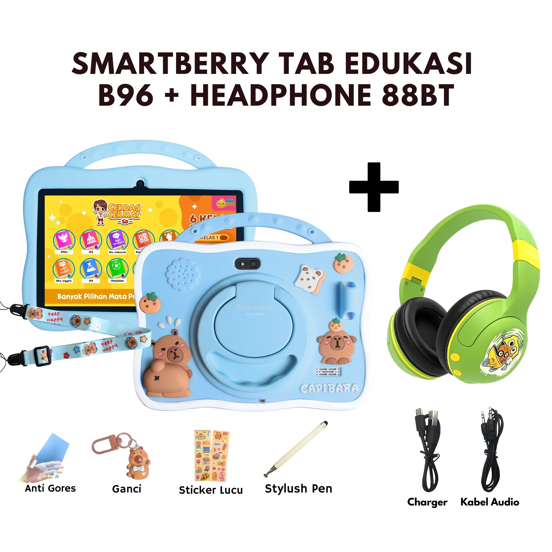 B96 BIRU + 88BT HIJAU