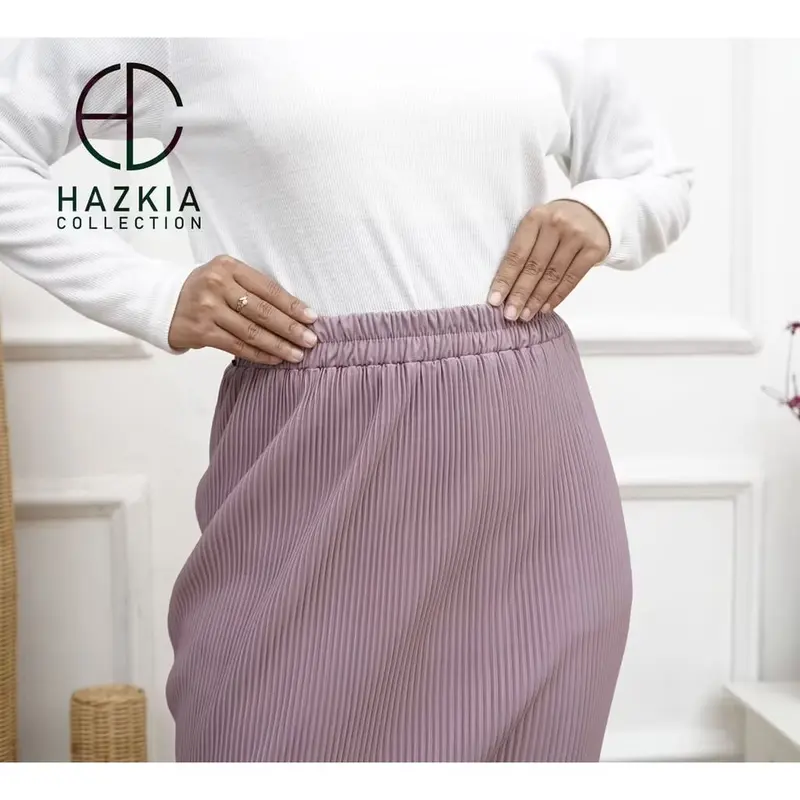 Rok Span / Rok Span Lidi / Rok Plisket Span Panjang / Bawahan Rok Fit to XXL / Rok Muslim Span / Bawahan Muslim 4