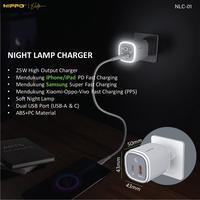 Gambar Hippo Adaptor Night Lamp Charger NLC-01 2 Port 25W dari Hippo Official Yogyakarta Kota Yogyakarta 5 Tokopedia