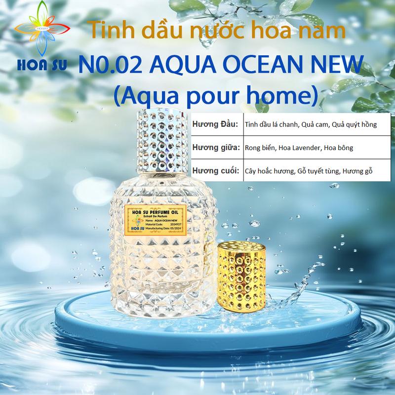  N0.02 AQUA OCEAN NEW  Clone Aqua Pour Home - Tinh dầu nước hoa 