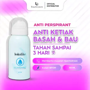 Lookslike Antiprespirant Spray 60ml | Membantu masalah hiperhidrosis, kontrol keringat dan bau badan