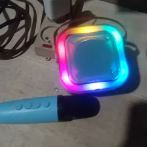 [COD] K12 Bluetooth Mini Speaker Karaoke Speaker Portable with MIC Bluetooth MP3 Player Bass Wireless Karaoke