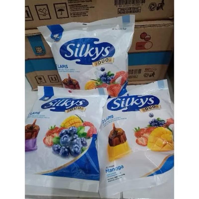 ￼SNACK VIRAL SILKYS PUDING DUO JELI RASA STROBERI BLUEBERRY [ 1 BUNGKUS ISI 10 PCS @26G] | SILKYS JELI RASA ANEKA BUAH DENGAN RASA GULA AREN 7