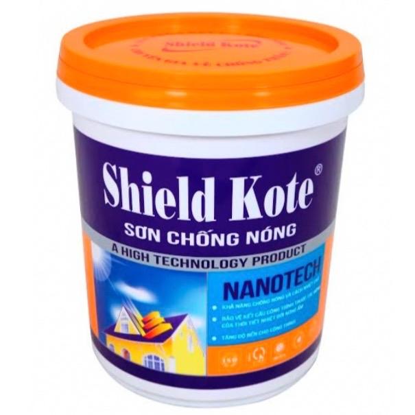 Sơn chống nóng cách nhiệt dùng cho mái tôn và tường ngoài Thùng 20kg