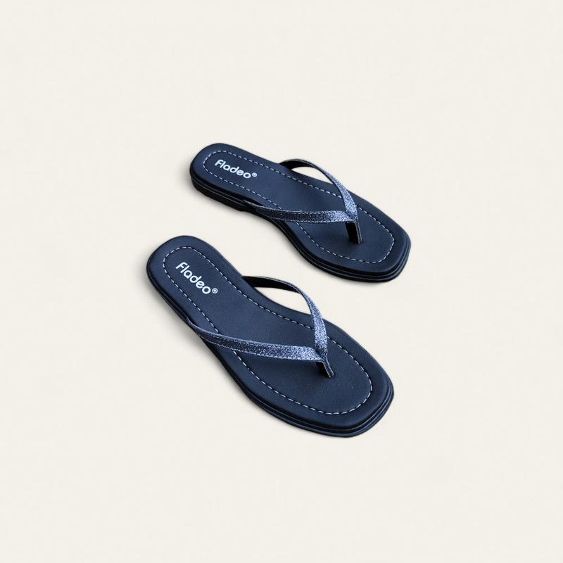 Product Introduction of Sandal  Fashion Japit Cewek Karet Wanita Sendal Wanita Sendal Flexible Minimalist Slippers Viral 34