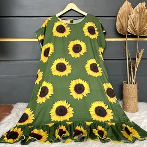 daster ruffle jumbo kekinian