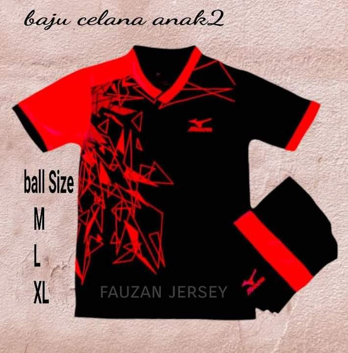 Product Introduction of stelan baju jersey anak anak umr 6-13 th kaos bola voli futsal cwe cowo Sport Outdoor 2