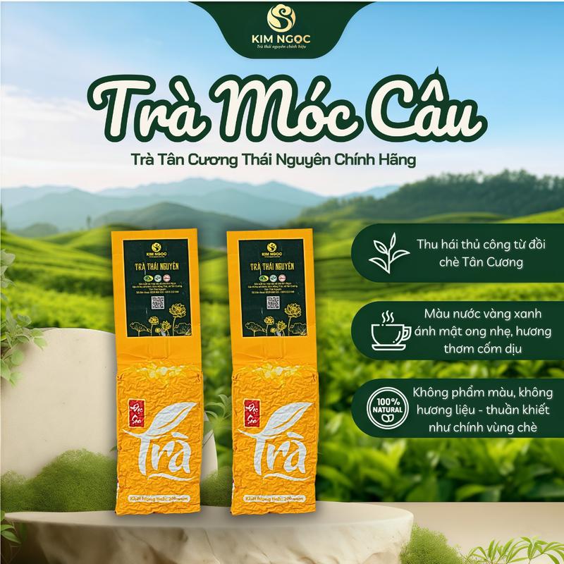  Trà Móc Câu Hảo Hạng Thái Nguyên Kim Ngọc Hương Đậm Đà Hương Vị Truyền Thống Thái Nguyên Vị Chát Dịu 100% Lá Trà Tươi Tự Nhiên 249k 