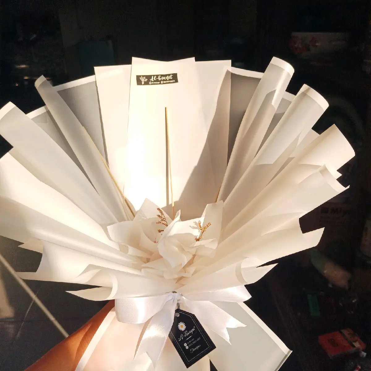 Buket kosongan //buket kosongan murah //buket kosongan hadiah wisuda //buket ultah buket kosongan bisa costum warna Bunga