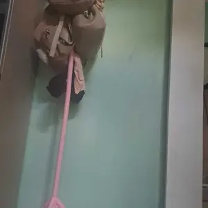 NEKODA Rak pakaian berbentuk jamur segitiga / Rak pakaian besi tempa sederhana / Rak pakaian berdiri di lantai