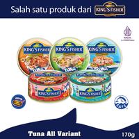 Gambar Paket 5 Pcs King's Fisher Tuna all variant Daging Tuna Makanan Kaleng 170 g dari Kingsfisher Kota Administrasi Jakarta Utara 1 Tokopedia