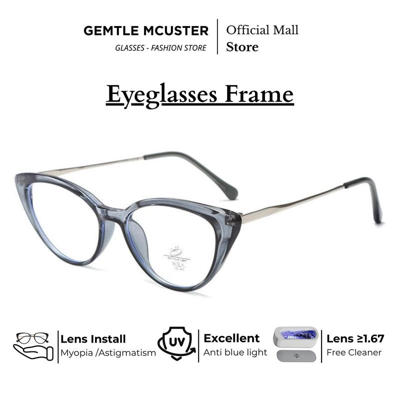 Kính Râm Mắt Mèo, Phong Cách Hàn Quốc, Thiết Kế Cổ Điển Da Báo, Gọng Nhỏ Hình Bầu Dục, Kính Mắt Mèo, Kính Trơn Thích Hợp Cho Mắt Kính Trần Nhà, YS19 9286