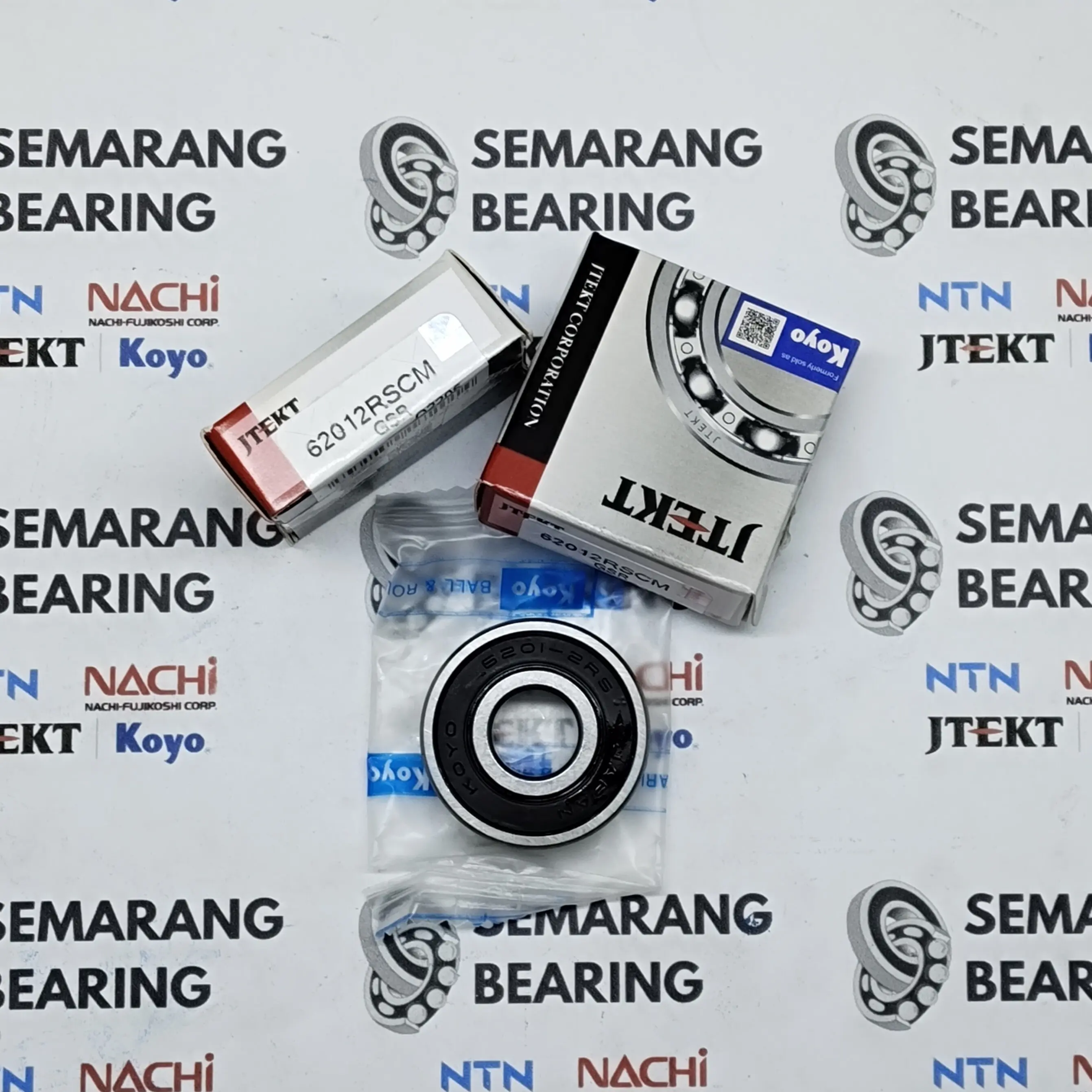 BEARING 6201 2RS KOYO JAPAN LAHER 12x32x10mm
