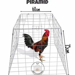 KANDANG AYAM PIRAMID JEMUR AYAM