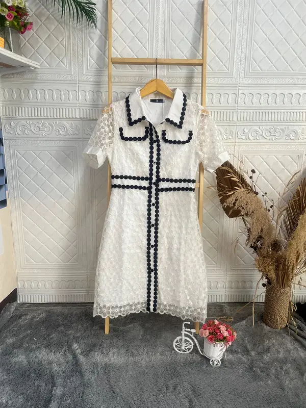 New Arrival!! Dress Sila Brukat Wanita / Dress Wanita Midi 0