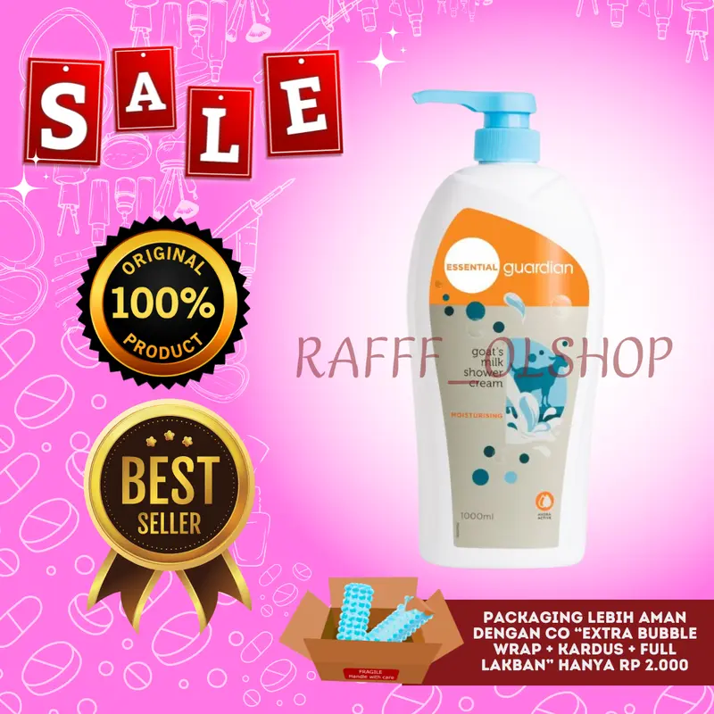 GUARDIAN ESSENTIAL SHOWER CREAM 1000ml 5