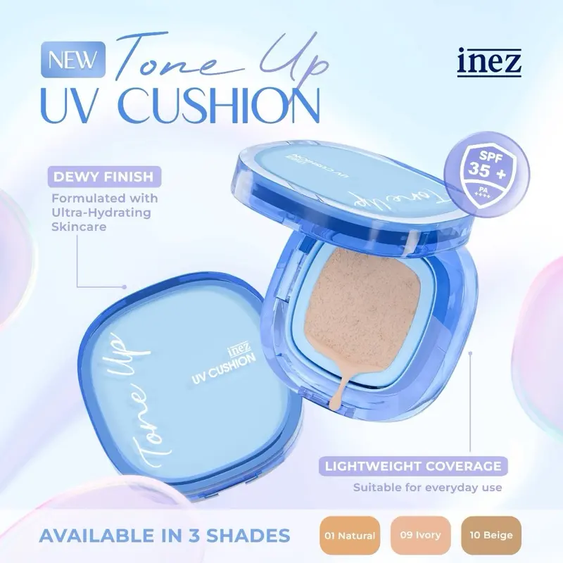 Inez CCP Tone up uv Cushion Terbaru/ CUSHION INEZ TERBARU