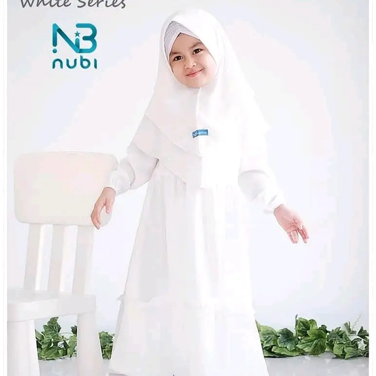 gamis putih anak muslimah 4