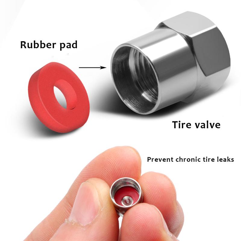 4PCS Universal Car Valve Caps Accessories Blue Red Cat Eyes Love Cat Heart Auto Wheel Tire Valve Tyre Stem Air Cover Car Styling Gift 4