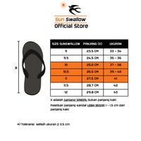 Gambar Sandal Sun Swallow Paket 6 Pasang Sendal Jepit Pria Karet Urban Series dari Sun Swallow Sandals Kota Administrasi Jakarta Utara 4 Tokopedia