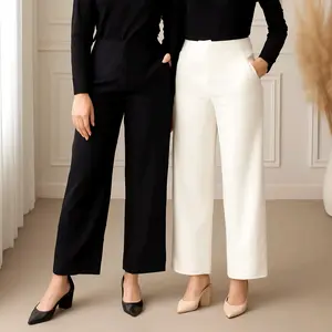 Celana Kulot Scuba Premium Wanita - Celana Kantor & Sehari-hari Bahan Scuba BB 35-100kg