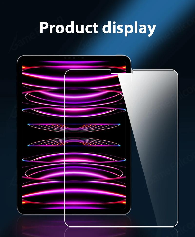 Product Introduction of Tempered Glass Screen Protector For Ipad Pro 11 12.9 13 inch 2024 10th Generation Air 5 4 3 2 1 7th 8th 9th 10.2 Mini 6 9.7 Film 24