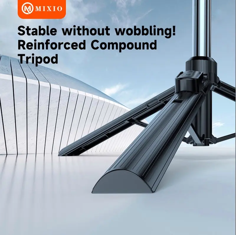 [EXCLUSIVE LEO] MIXIO A31 160CM Tongsis Bluetooth Selfie Stick Tripod 1