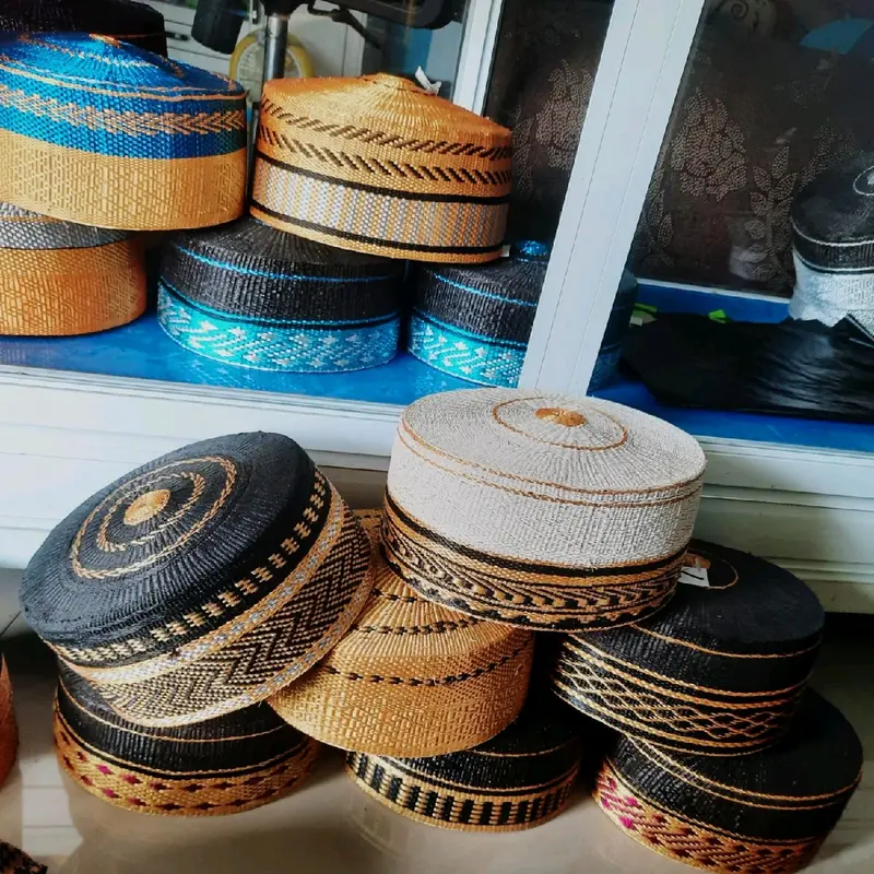 Songkok Recca Bugis Bone Motif Premium Sulawesi Kopiah Peci Guru wajo Soppeng Makassar 3