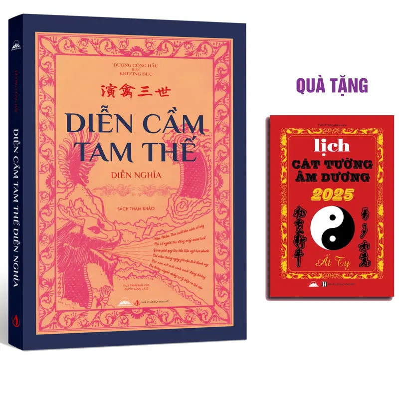 Sách -  Diễn Cầm Tam Thế Diễn Nghĩa - Dương Công Hầu + Quà Tặng 0