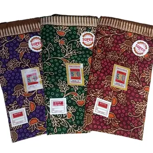 paket hemat isi 3pcs kain jarik panjang cap SKU, motif random batik parang Kain Kebaya Kemeja Ibu