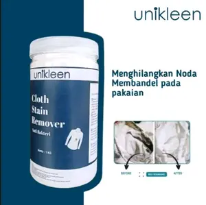 UNIKLEEN MEMBERSIHKAN NODA MEMBANDEL DENGAN MUDAH CLOTH STAIN REMOVER ANTI BAKTERI 1000 ML,500 ML, 250 ML